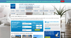 Desktop Screenshot of laforet-agen.com